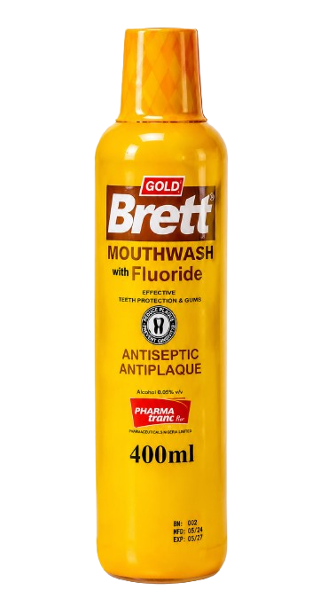 Brett Gold Mouthwash